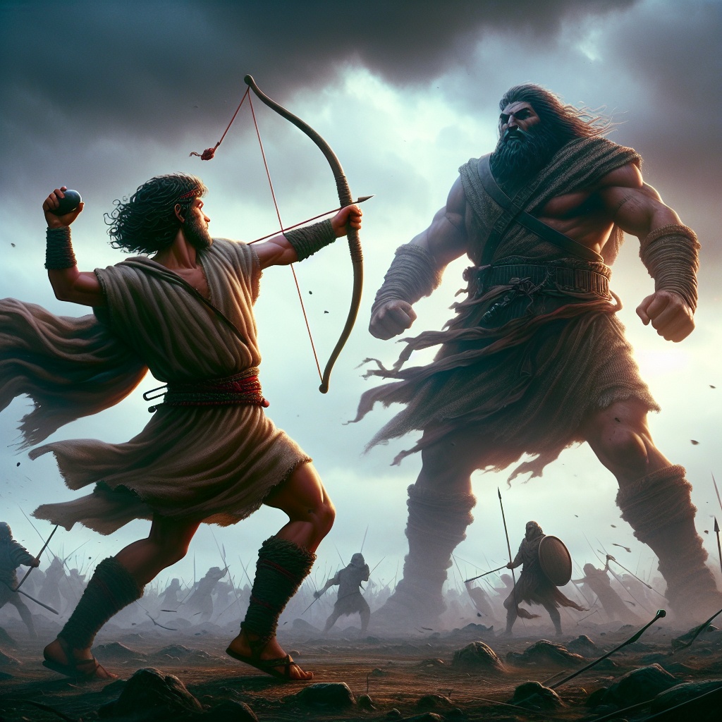 David and Goliath